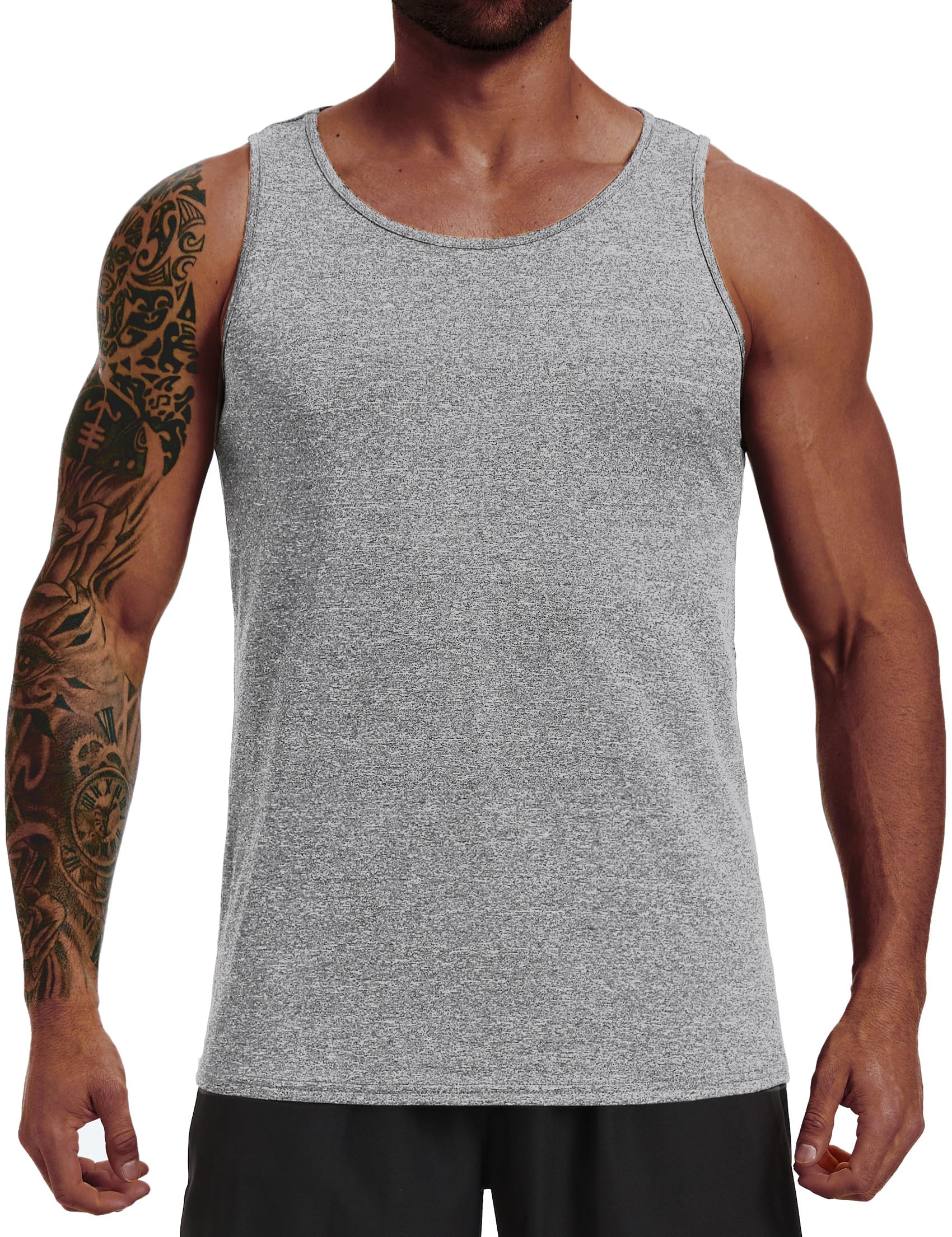 Camiseta Tirantes Hombre Gimnasio Running Fitness Chaleco Sin Mangas Secado Rápido Entrenamiento Deportivo S-3XL — view 16