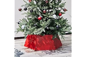 FORUP Metal Christmas Tree Ring: Keeps Your Tree Safe, Stylish, and Festive