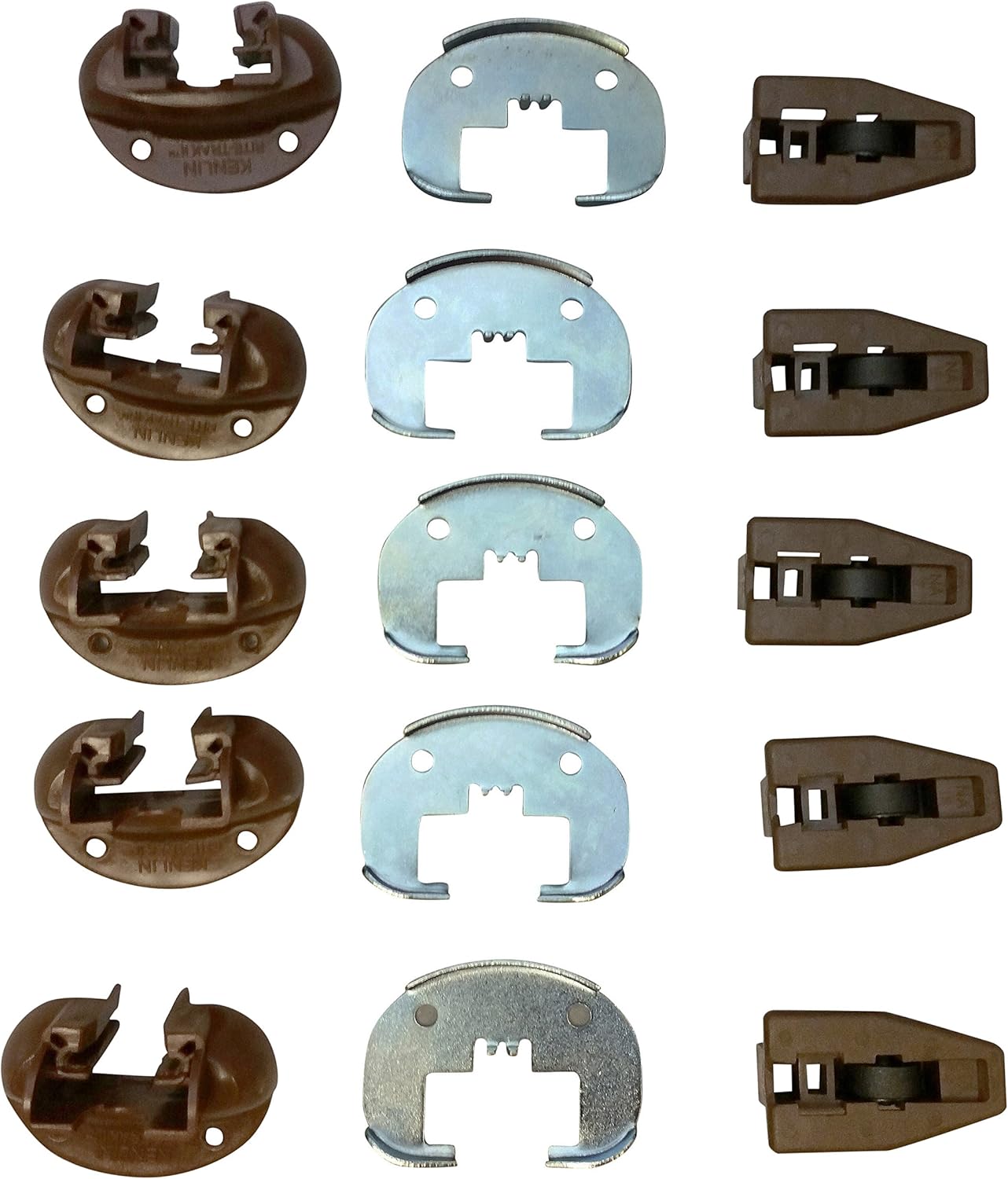 FR Rite-Track II Drawer Guide with Metal Backing, Set of 5