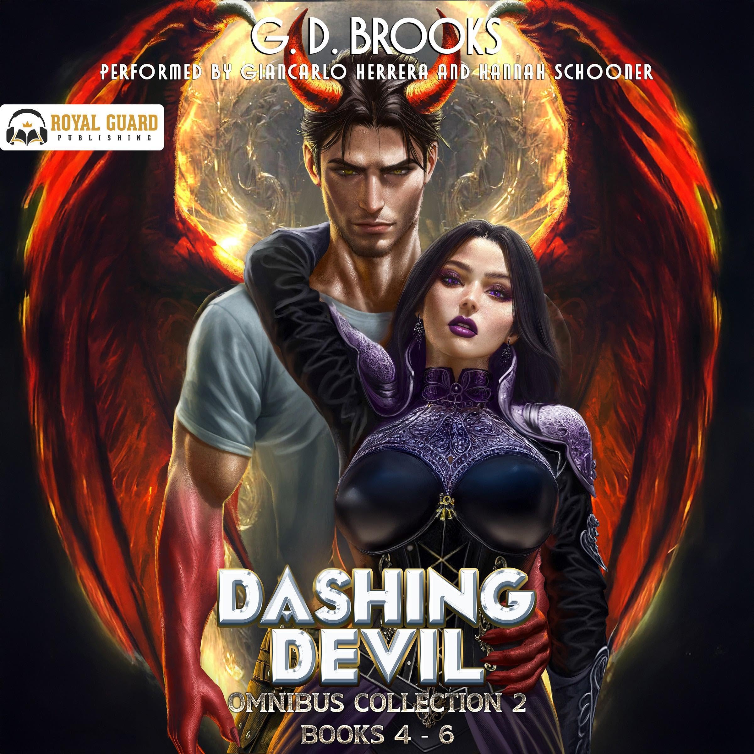 Cover art for Dashing Devil Omnibus Collection 2: Books 4-6