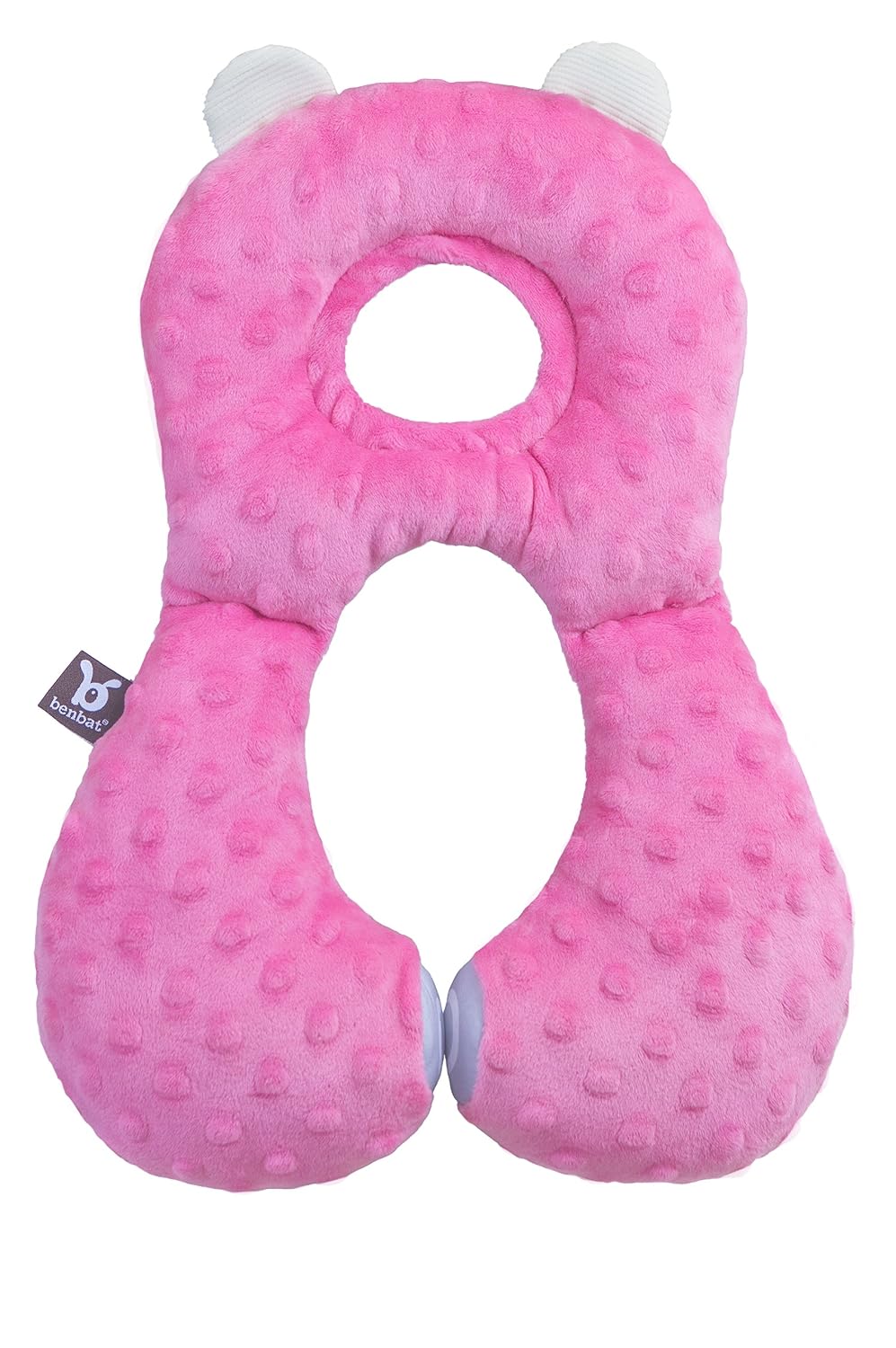 Benbat Toddler Headrest & Neck Support Pillow, Pink