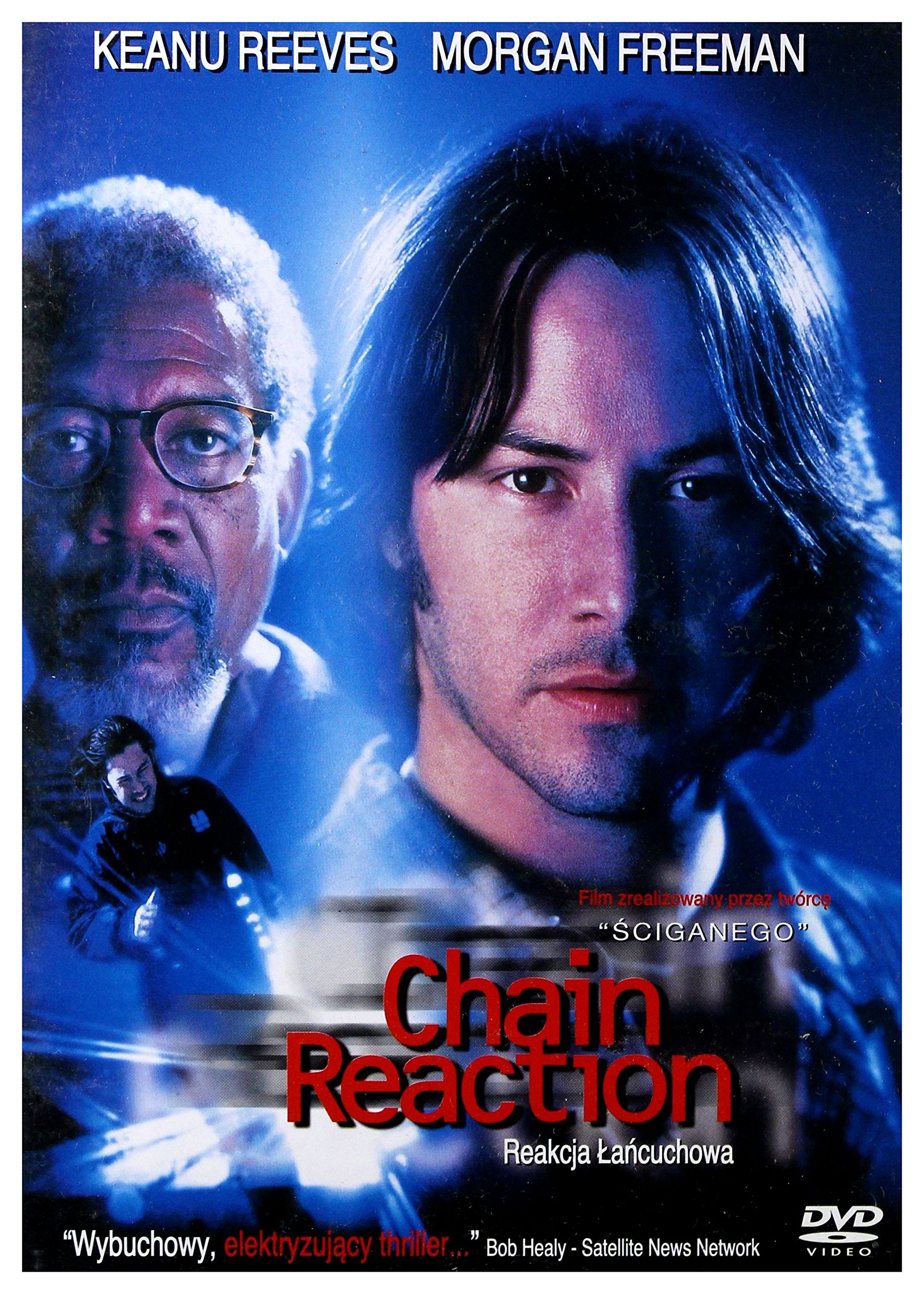 Chain Reaction DVD importado para ver cine en versión original