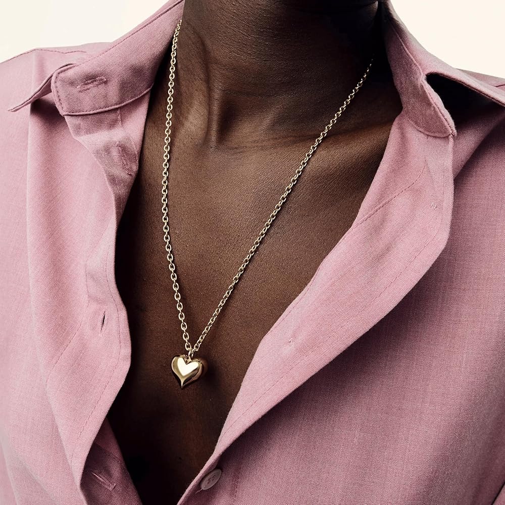 Amazon.com: Hey Harper Pendant Necklace Gold Chain For Women