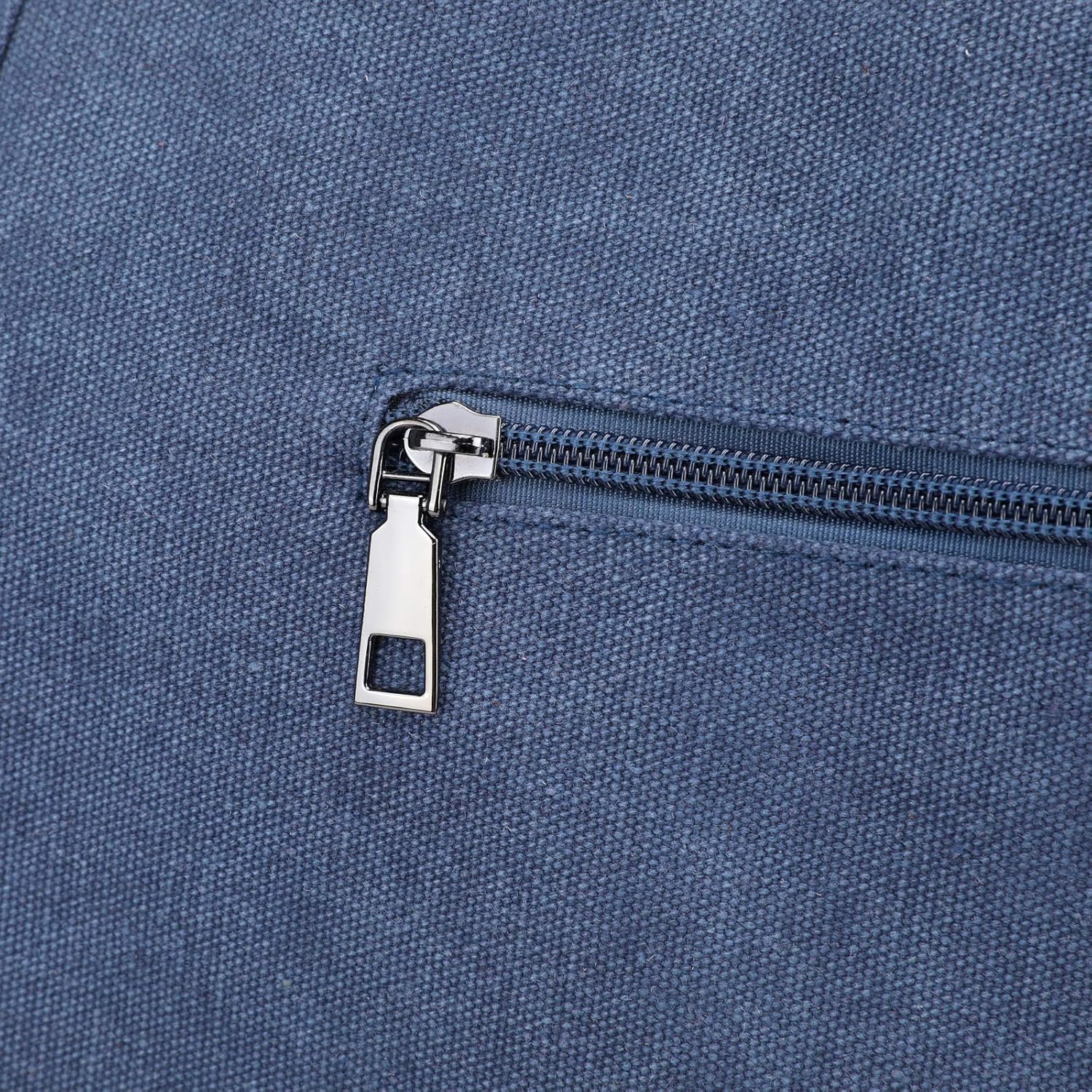 DOURR Women's Multi-pocket Shoulder Bag Fashion Cotton Canvas Handbag Tote Purse - Image 5