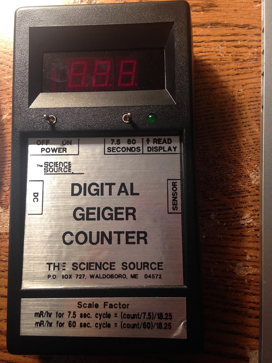 The Science Source Digital Geiger Counter Industrial