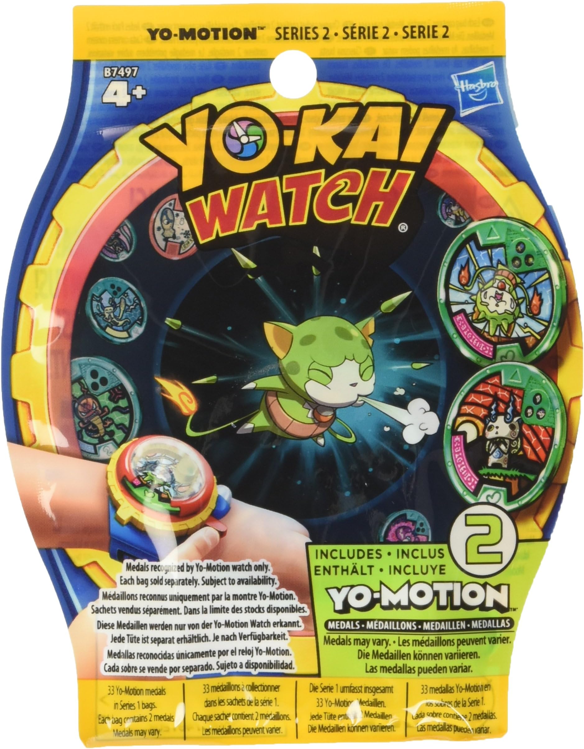 Yo-kai Medal Blind Bag B7497EU4, Assorted Characters (Series Assorted)