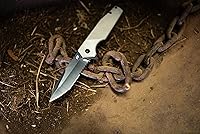 Vista 5 de Schrade Delta Class Shudder Carpeta de 8 pulgadas con hoja de acero AUS-10 de 3.5 pulgadas y mango de aluminio para EDC