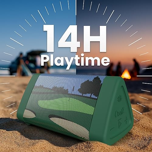 Miniatura 6 de OontZ Angle 3 Altavoz Bluetooth, edición dual, altavoz inalámbrico portátil, sonido estéreo cristalino, graves ricos, altavoces Bluetooth