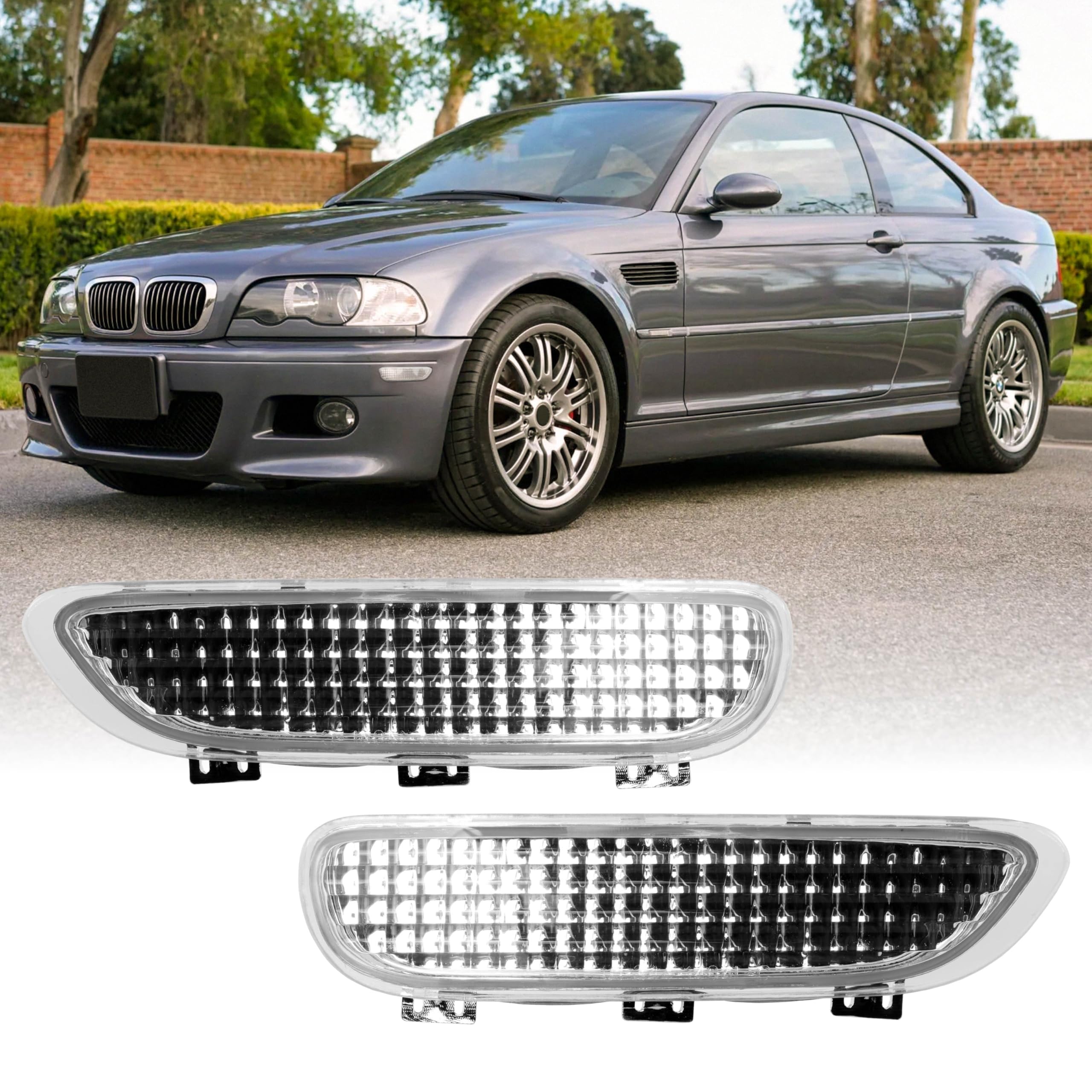 Amazon.com: USR 00-03 E46 3 Series 2 Door Side Marker Reflector