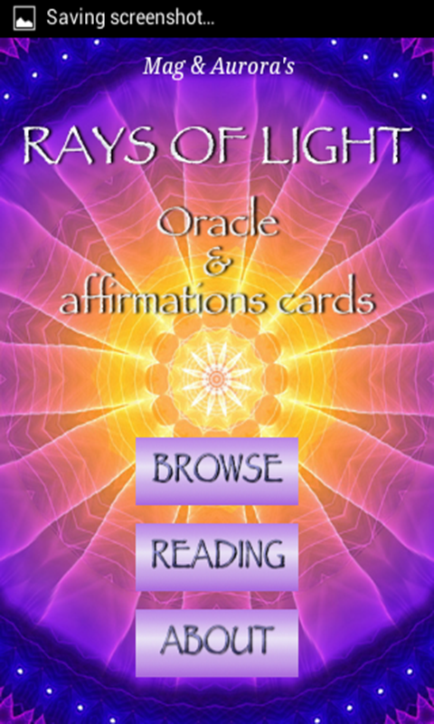 Rays of Light Oracle Cards - App on Amazon Appstore