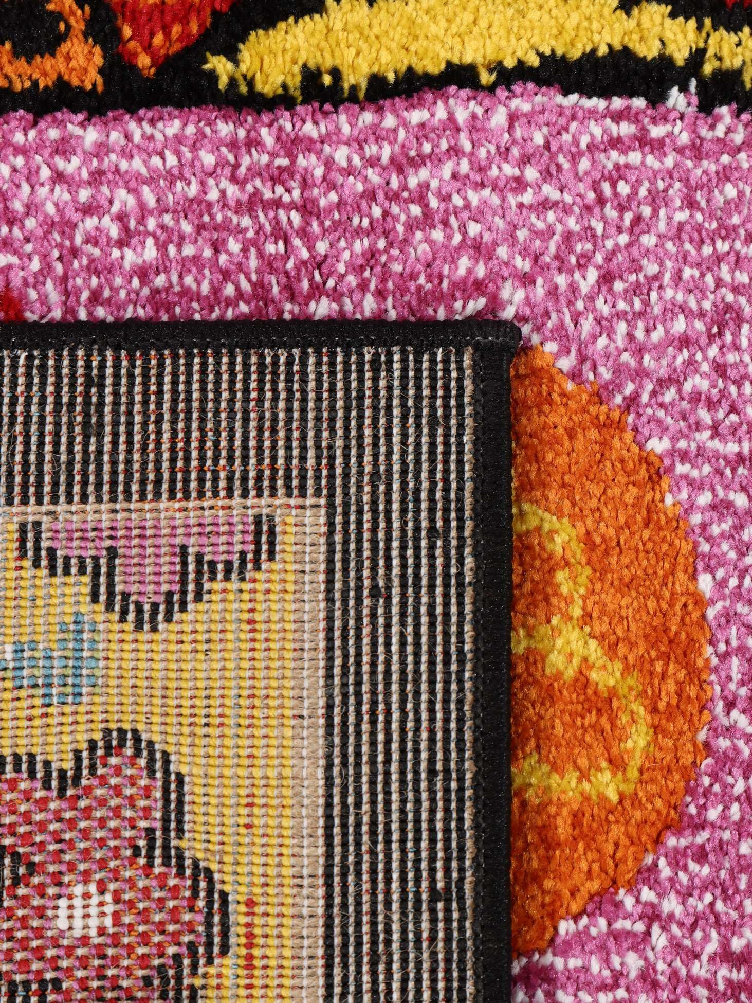 RugVista She has Flowers in Her Hair Alfombra, 100 x 130 cm | Modernas, Nuestros diseñadores, Rectangular, Pelo medio, Limpieza en seco, Oeko-Tex 100