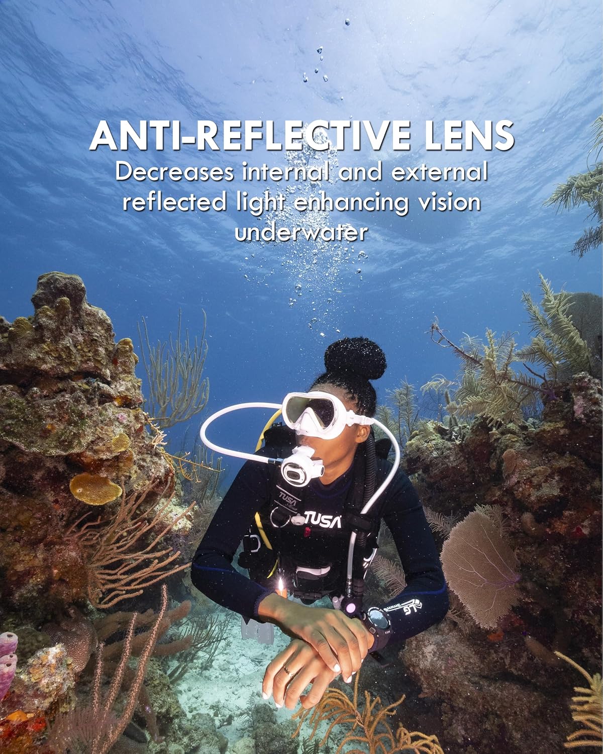 TUSA M-1011S Ino Pro Scuba Diving Mask - Image 4