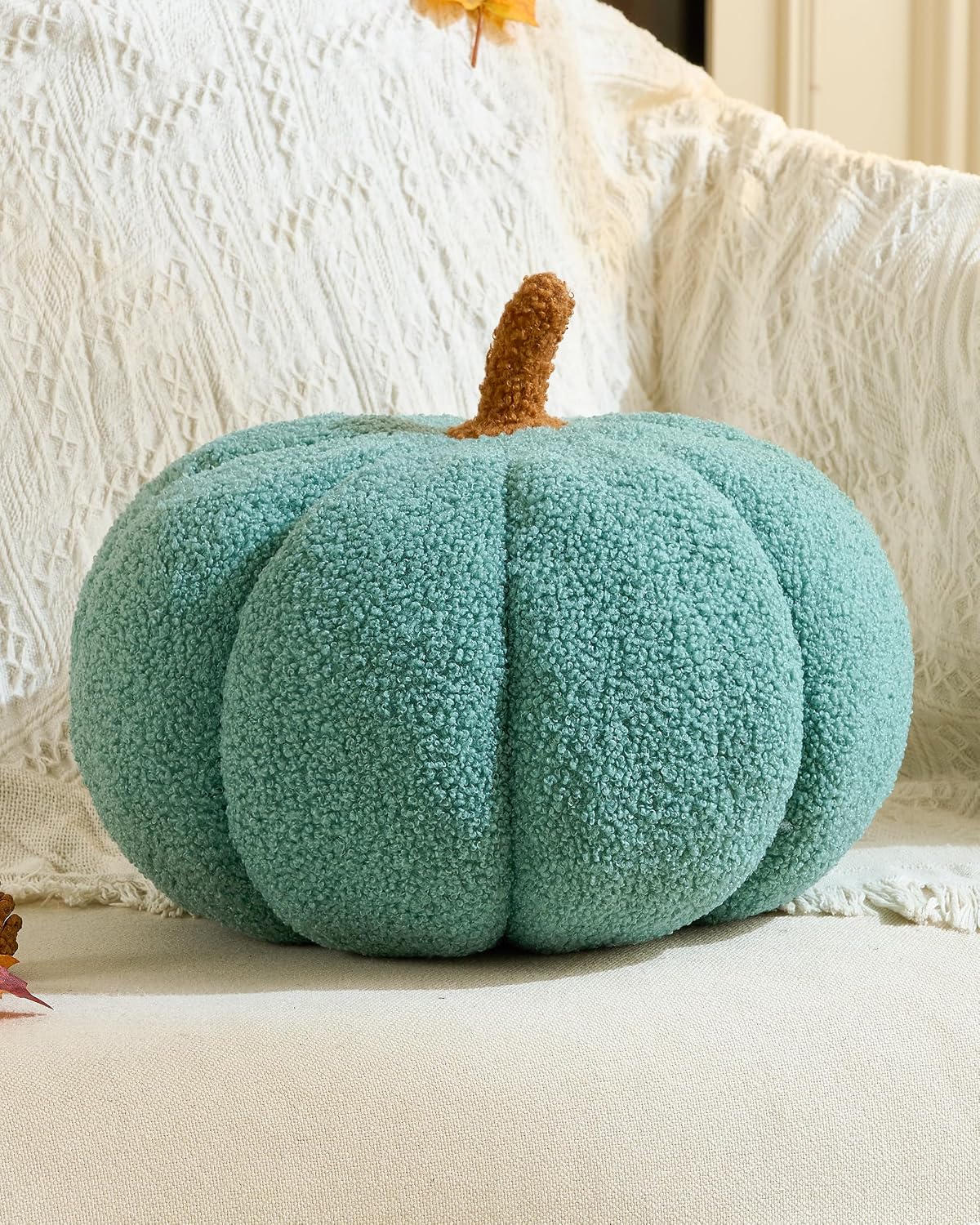 TOPWAVE Pumpkin Throw Pillow for Fall Decor & Thanksgiving