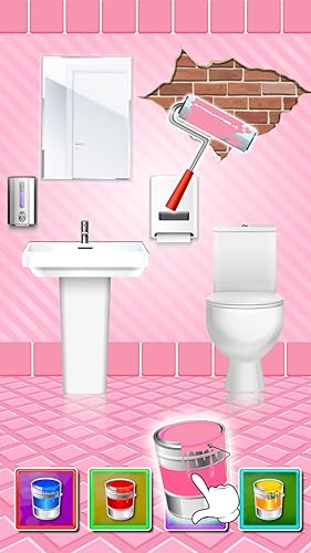 Pintura de casa de boneca