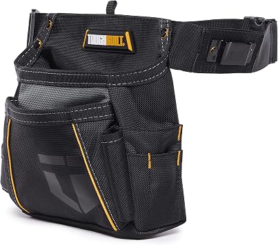 ToughBuilt - 6 Pocket Tool Apron, Adjustable Belt & Steel Buckle, TB-310
