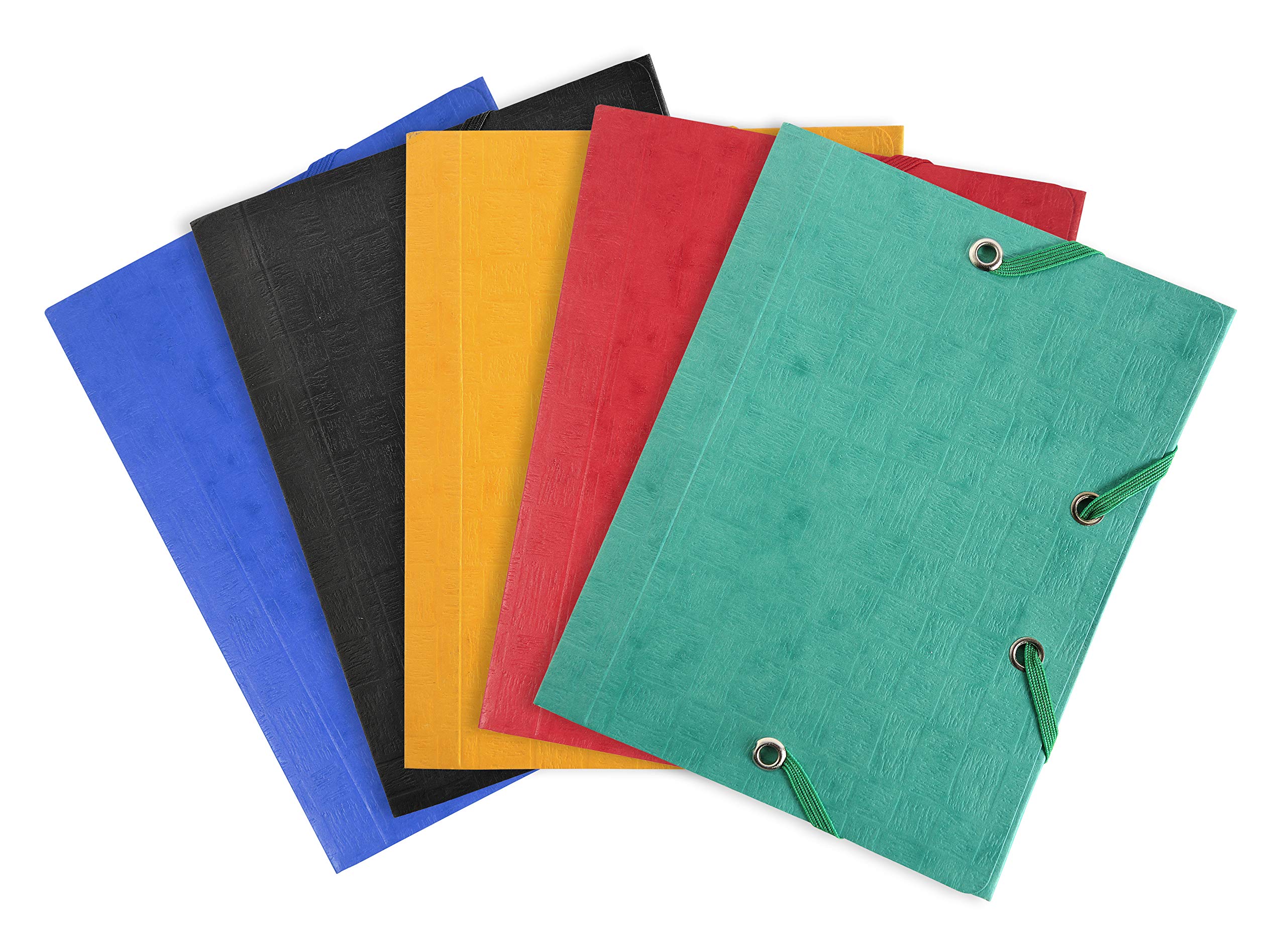 Exacompta 25 Gummizugmappen 3 Klappen 425 g/m² Pocket sortiert