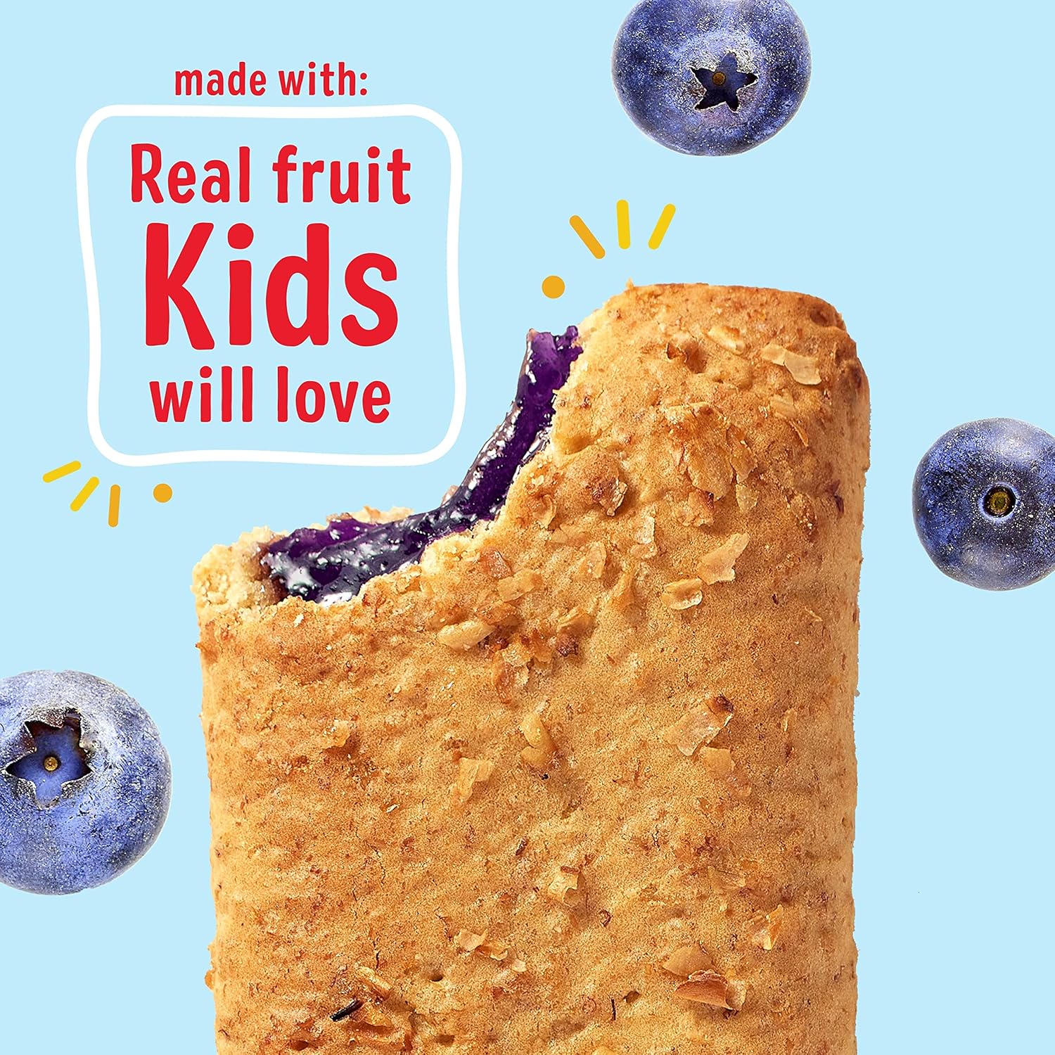 Kellogg's Nutri-Grain Cereal Bars (Blueberry, 8-Count Bars, Pack of 6)