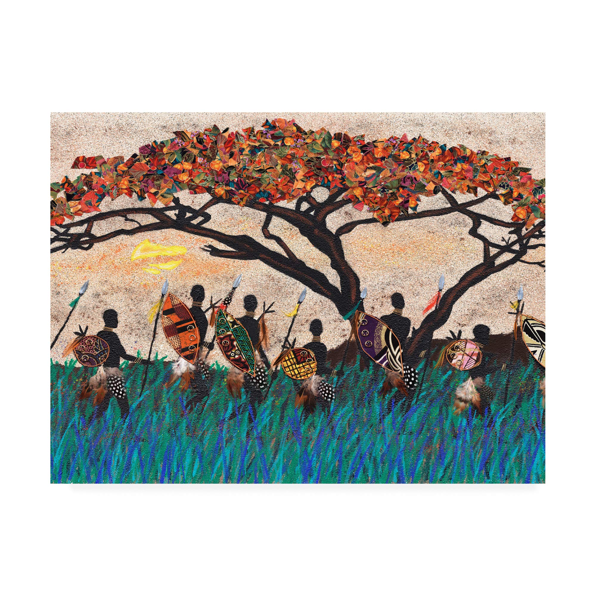Trademark Fine Art Planes of Africa III by Alonzo Saunders 24x32