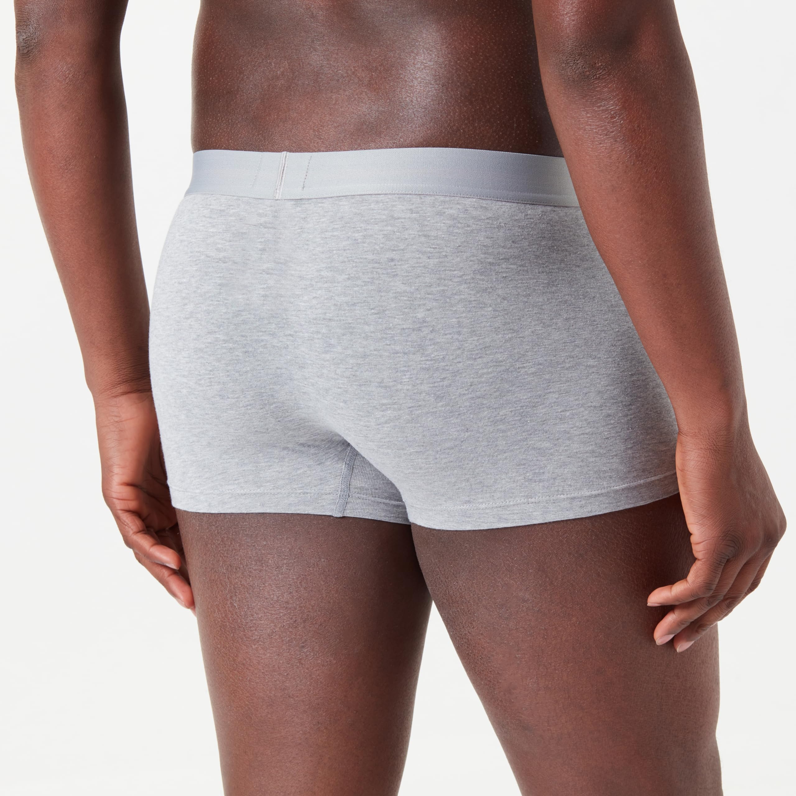 Tommy Hilfiger Męski bagażnik (3 sztuki), Szary (szary Htr/biały/pustynne niebo), S