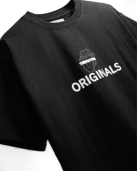 Buy THIRSTEE Oversized Premium Black Cotton T-Shirt with