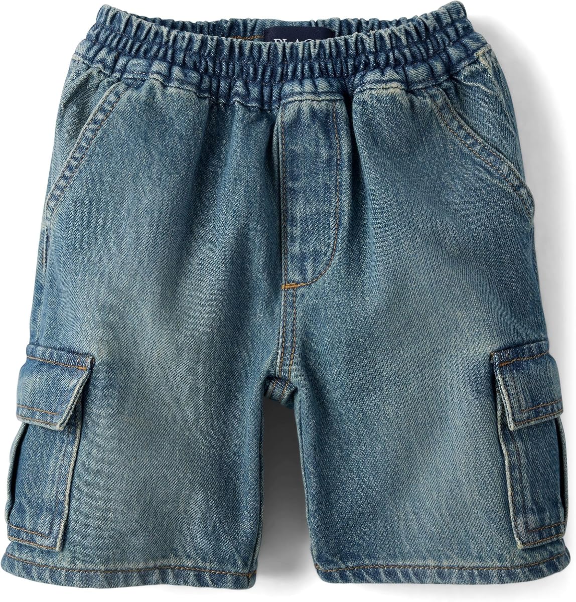 The Children's Place Pantalones cortos vaqueros tipo cargo para niño