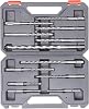 kwb SDS-Plus hammer drill set, 12-piece stone and concrete drill set, in plastic bag