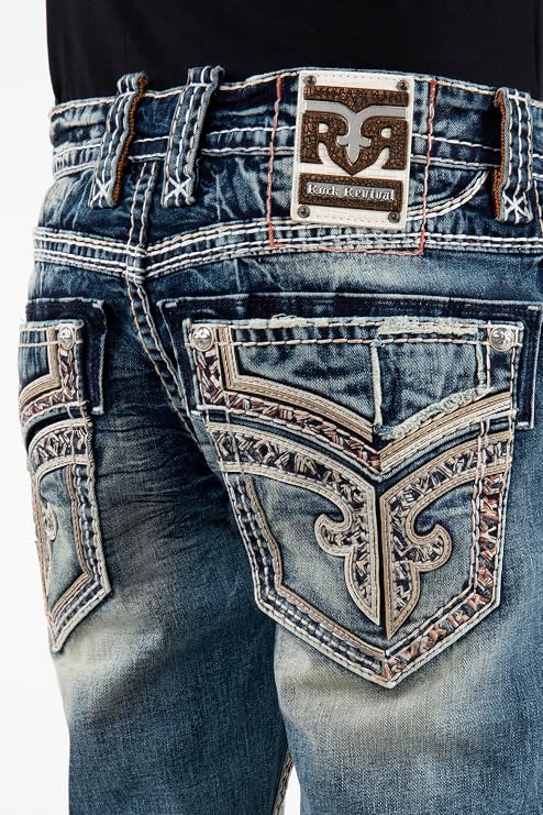 Rock Revival Men's 32 Straight Esteban