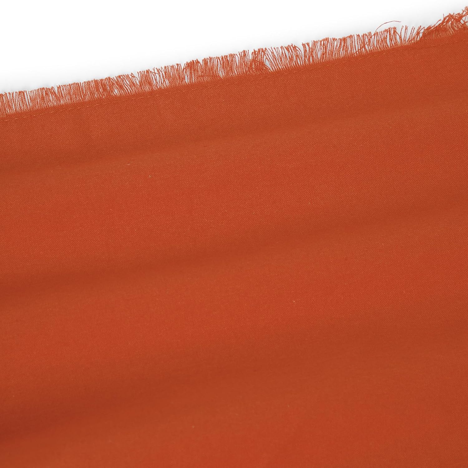 Lightnpro Cotton Napkins Set of 12, Beautiful Handmade Fringe Dinner Cloth Napkins, Washable and Reusable for Dining, Parties, Weddings, Holiday & Everyday Use - 18x18 Inch Rust Color image 4