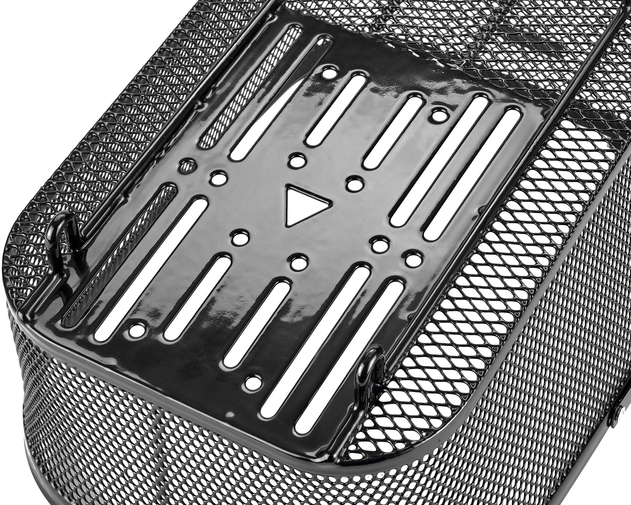 Un`xBenito Universal Hinterradkorb 45 x 31 x 20 cm schwarz engmaschig
