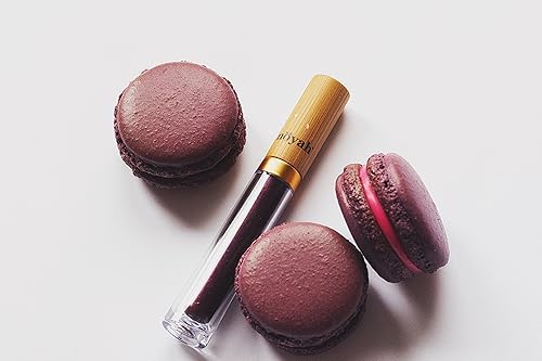 Miniatura 4 de Noyah Clean Natural Lip Gloss, Cherry Cordial  Formulado con aceite de coco, manteca de cacao y vitamina E rica en antioxidantes