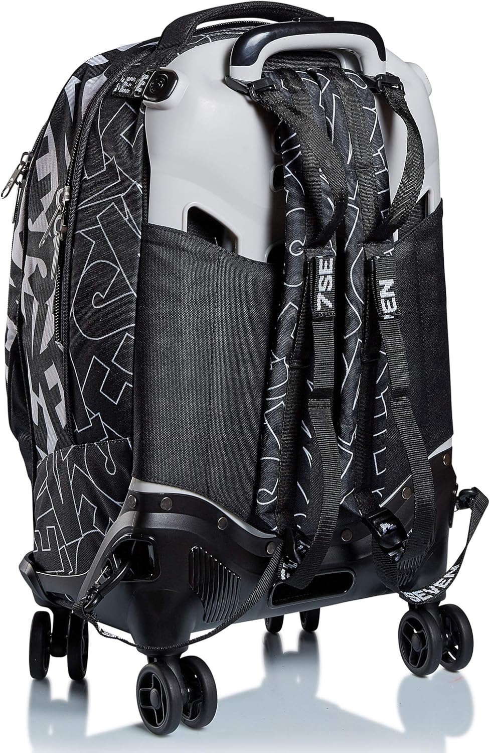 Seven TROLLEY JACK 4WD - ALPHA BEAT - Zaino sganciabile Trolley - 3 in 1