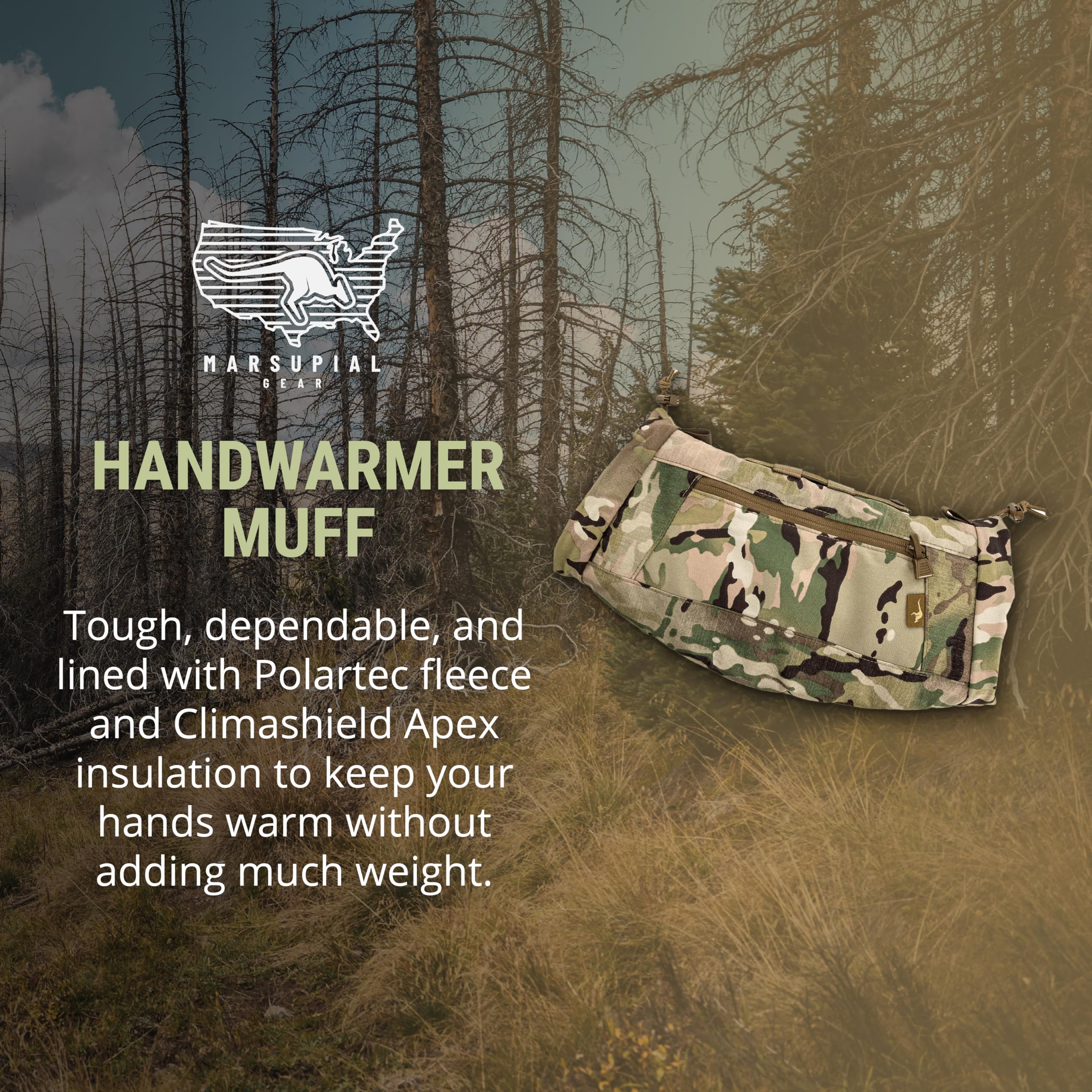 Marsupial Gear Handwarmer Muff, Ranger