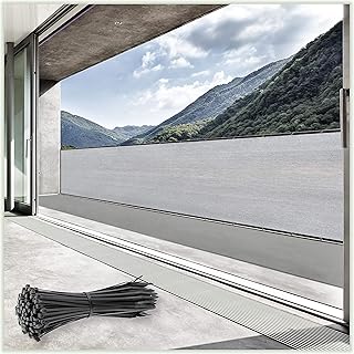 ColourTree 3' x 10' Grey Fence Privacy Screen Windscreen Cover Fabric Shade Tarp Netting Mesh Cloth - Commercial Grade 170...