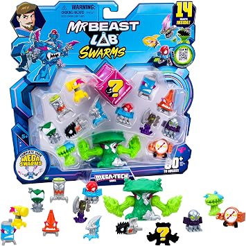 MrBeast Lab Swarms MEGA-TECH Series 14 Pack Mushdoom