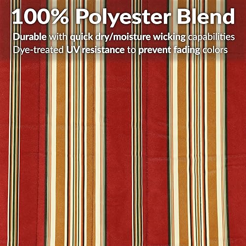 Vista 99 de Sunnydaze - Hamaca acolchada para 2 personas con soporte universal multiusos Playa Catalina