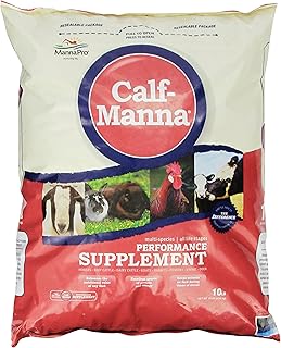 Manna Pro 0093982232 Calf-Manna Ultimate Multi-Species Performance for Animals, 10-Pound