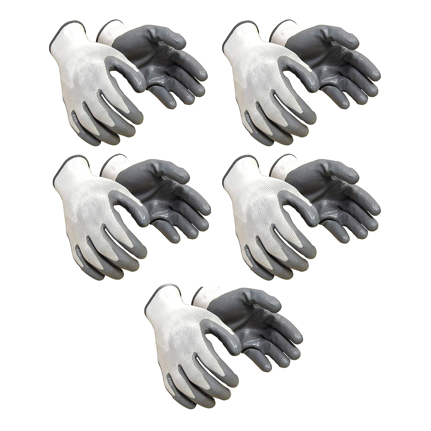 Klaxon Nylon Safety Hand Gloves Anti Cut Cut Resistant Industrial Domestic Hand Gloves 5 Pair In Klaxon Nylon Safety Hand Gloves Anti Cut Cut Resistant Industrial Domestic Hand Gloves 5 Pair In