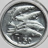Vista 1 de Moneda Coleccionable San Marino 1975 50 Lire Fish animal 152839