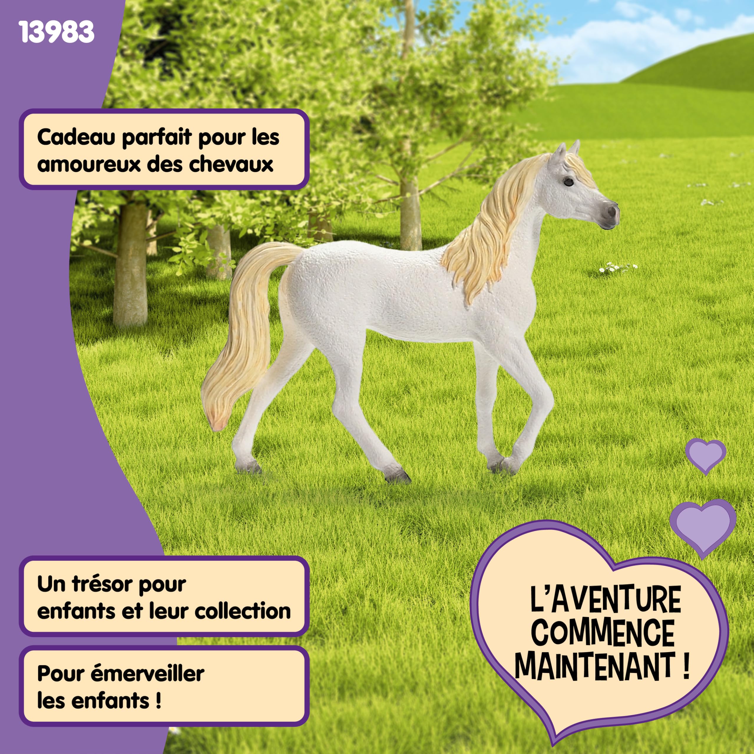 Figurine Jument arabe - SCHLEICH - Horse Club - A partir de 3 ans - Multicolore - Jeux Figurine Jument arabe - SCHLEICH - Horse Club - A partir de 3 ans - Multicolore - Jeux