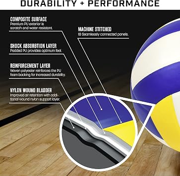 GoSports Competition Volleyballs