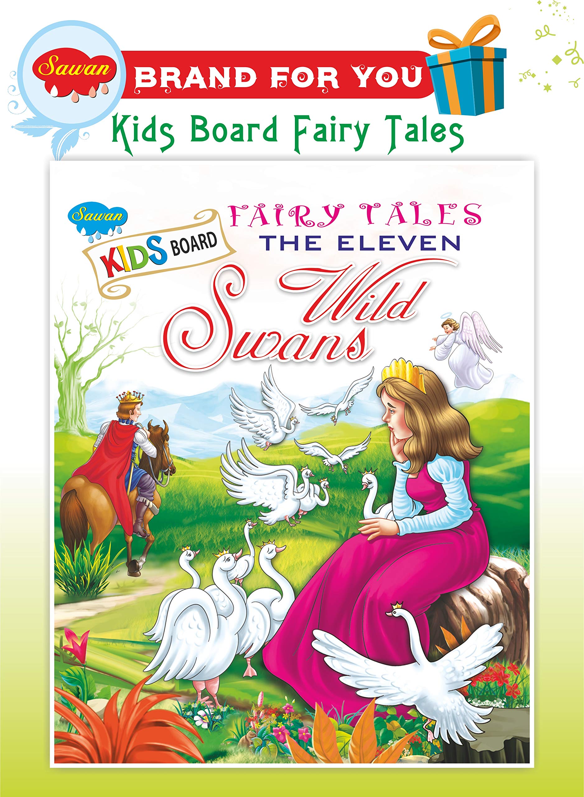 The Eleven Wild Swans | Fairy Tales story Board books for kids
