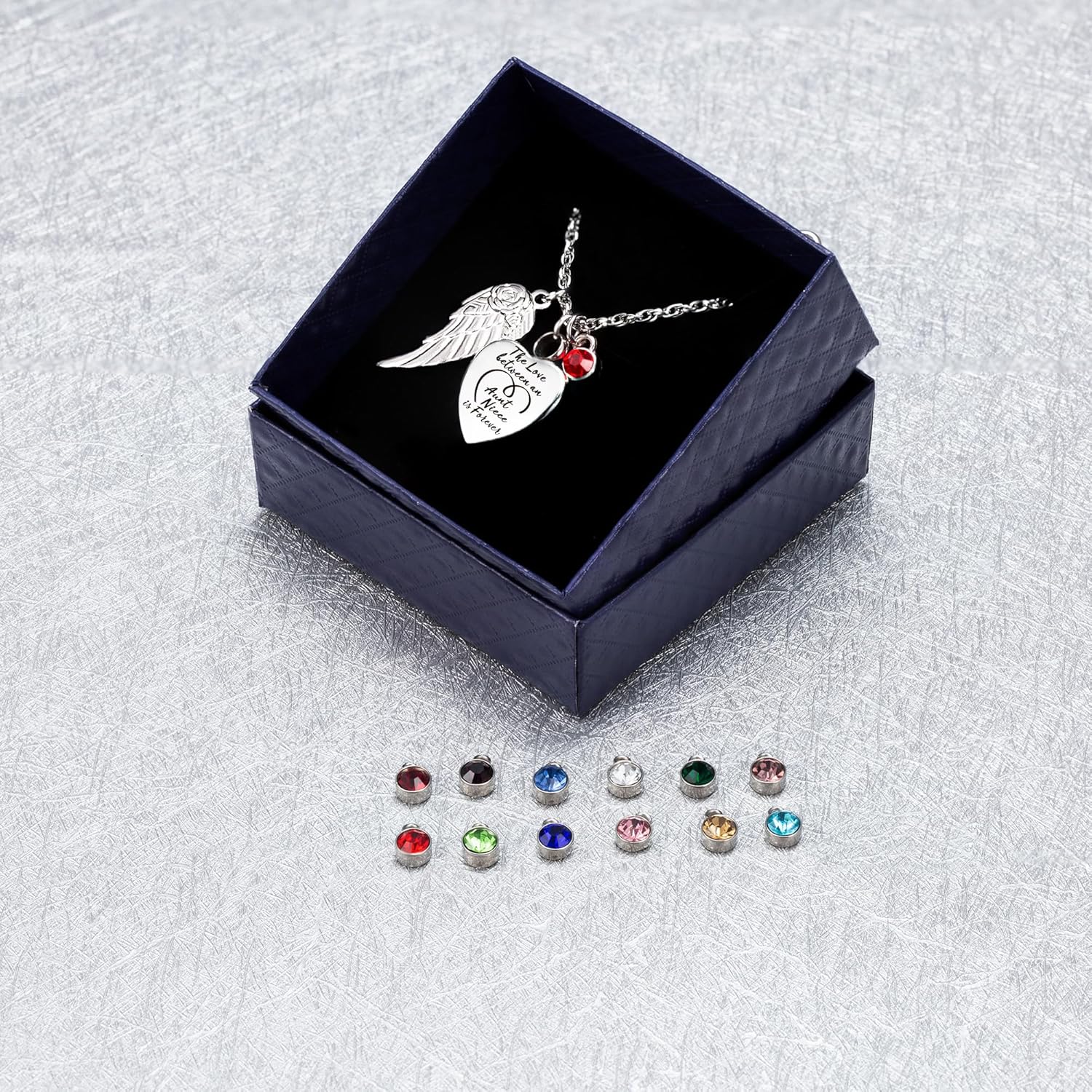 Heart Urn Necklace for Ashes Love between Family Members Cremation Memorial Jewelry Keepsake Pendant for Loss Cremation Urn Necklace Ash Holder Sympathy Gift - Image 6