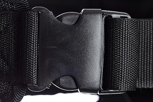 Miniatura 8 de GAFFER SPORTFISHING Cinturón de pesca de cuerpo ancho - cardanes ABS con pasador de bloqueo de acero inoxidable, acolchado de espuma EVA