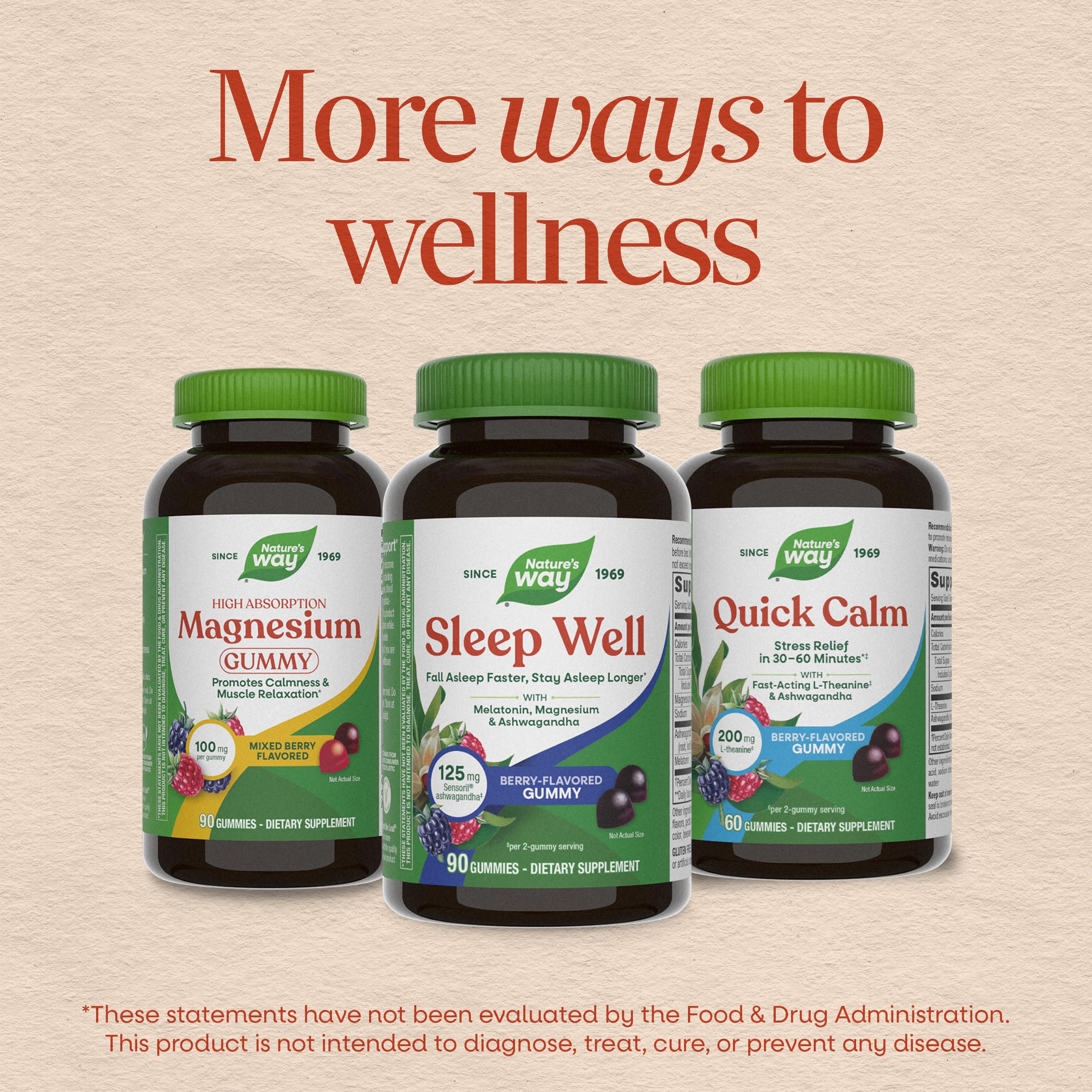 Nature's Way Sleep Well Melatonin Gummies, Adult Sleep Support Gummy*, 90ct — Amazon image 8