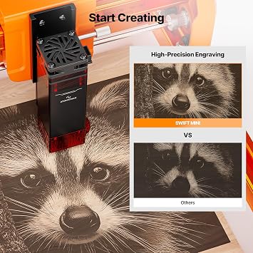 ATOMSTACK 3.5W Orange Laser Engraver,Engraving Machine for Beginners