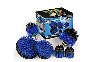 Drill Brush Power Scrubber Brush Kit For Cleaning Pool, Carpets, Ceramic Tile,...