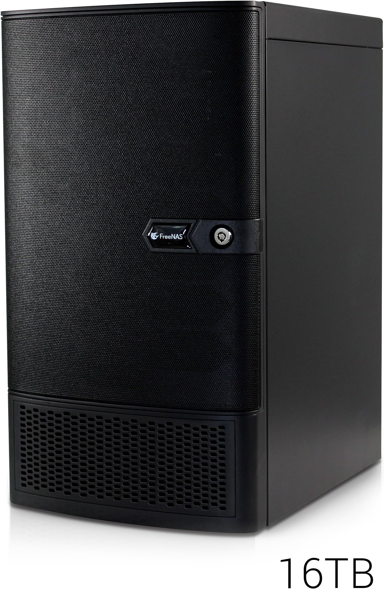 FreeNAS Mini XL (16TB) 8 Bay Compact NAS Storage with ZFS. 8-Core 2.4GHz Processor, 32GB RAM
