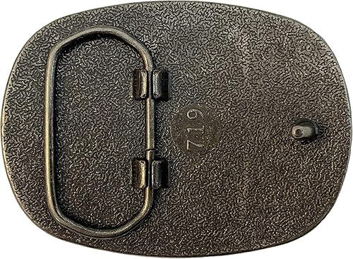 Vista 7 de Leather Custom Made Name Belt Buckle - USA - Up to 6 Letters