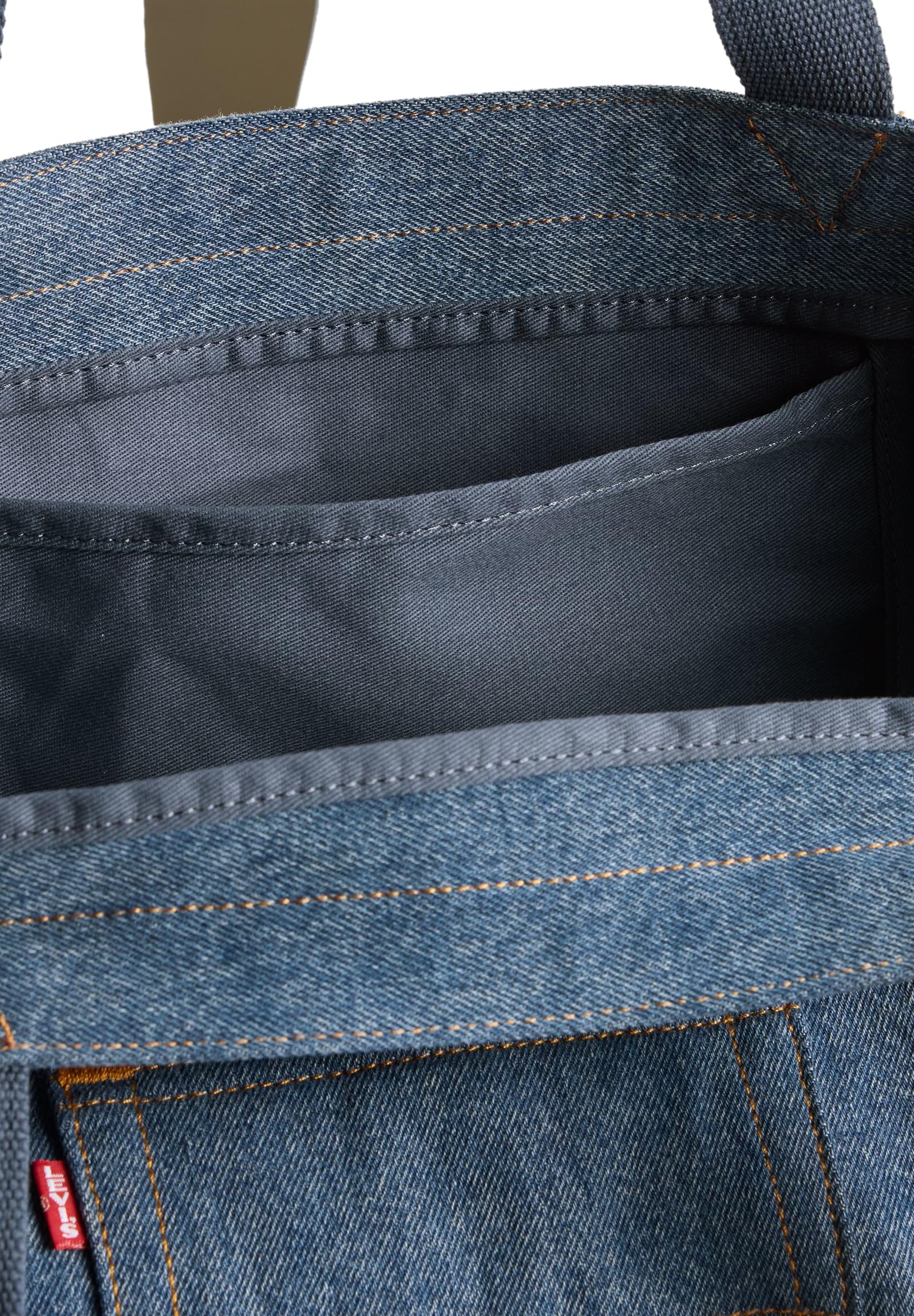 Levi's Red Tab Mainline, LFA LM Bags Tote Hommes, Indigo Mid Wash 8, Taille Unique