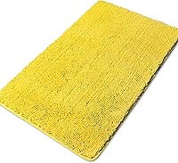 Vista 51 de Yeaban Juego de alfombras de baño verde manzana 2 piezas (20" x 32" y 17" x 24"), tapetes de baño de felpilla gruesa Alfombras de baño absorbentes
